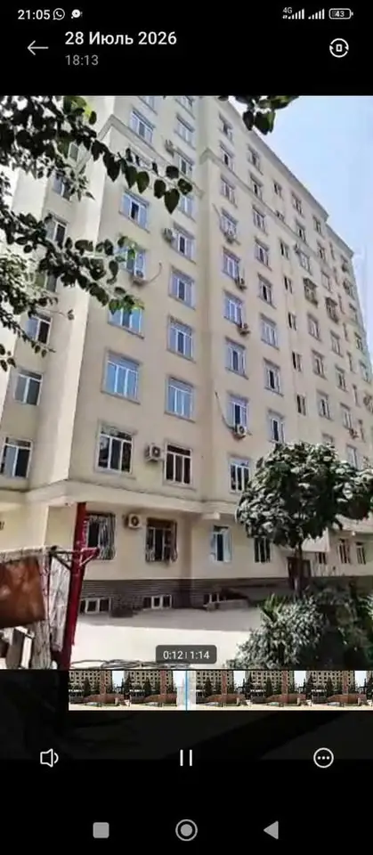 4-комн. квартира, 4 этаж, 80 м², Душанбе
