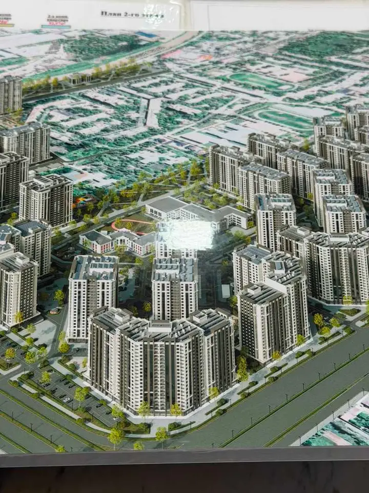 2-room apartment, floor 8, 60 m², Dushanbe