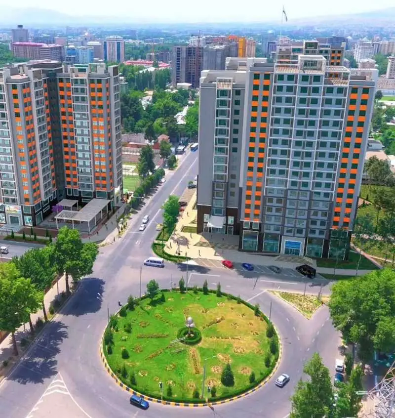 2-комн. квартира, 11 этаж, 60 м², Исмоили Сомони