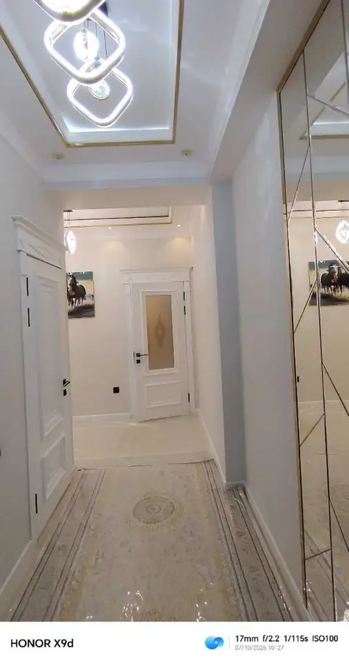 3-room apartment, floor 8, 80 m², Kazokon