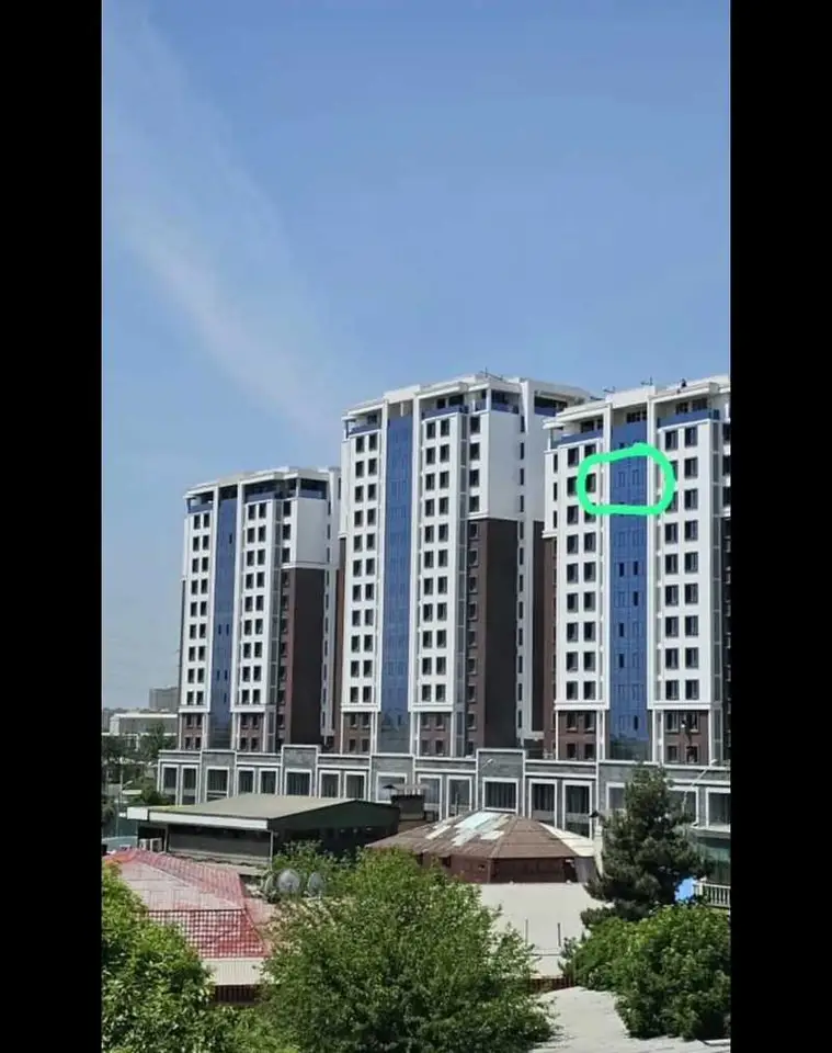 3-комн. квартира, 12 этаж, 88 м², Исмоили Сомони