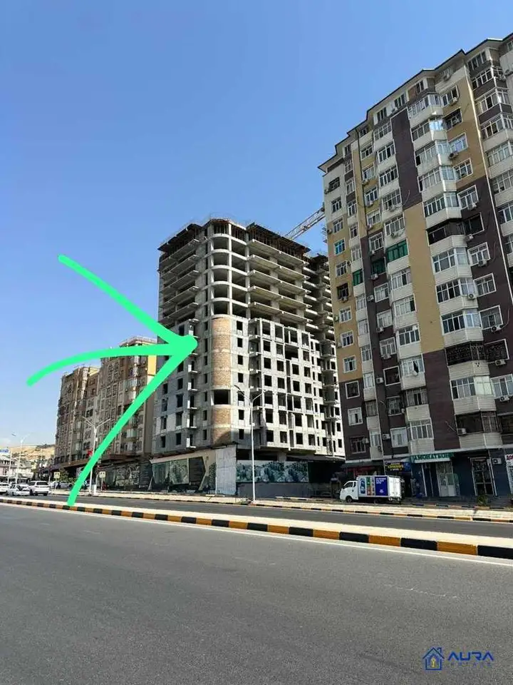 2-комн. квартира, 6 этаж, 72 м², Зарафшон