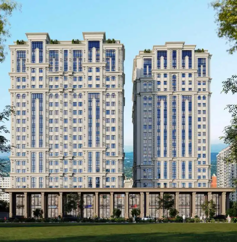 3-комн. квартира, 15 этаж, 161 м², Исмоили Сомони