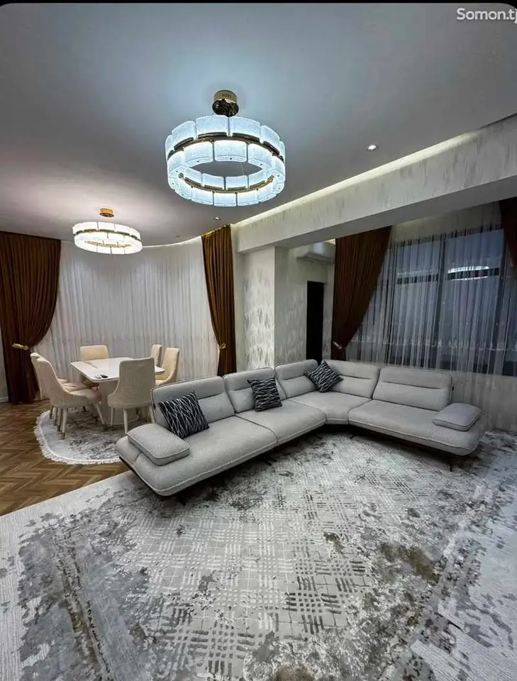 2-комн. квартира, 15 этаж, 92 м², Исмоили Сомони
