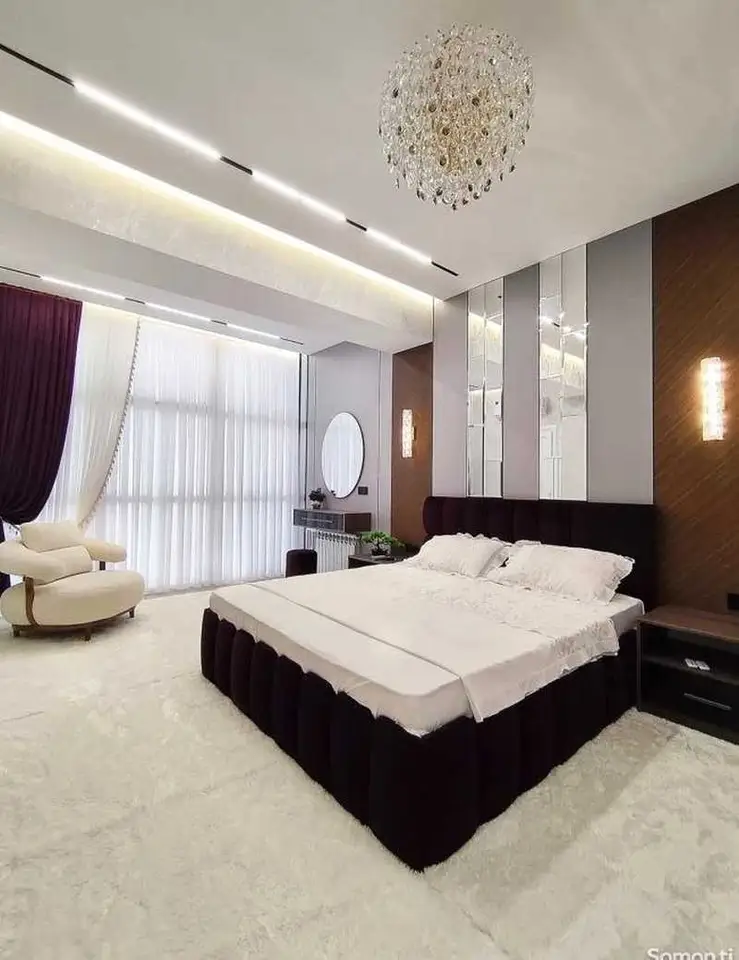 3-комн. квартира, 15 этаж, 88 м², Исмоили Сомони