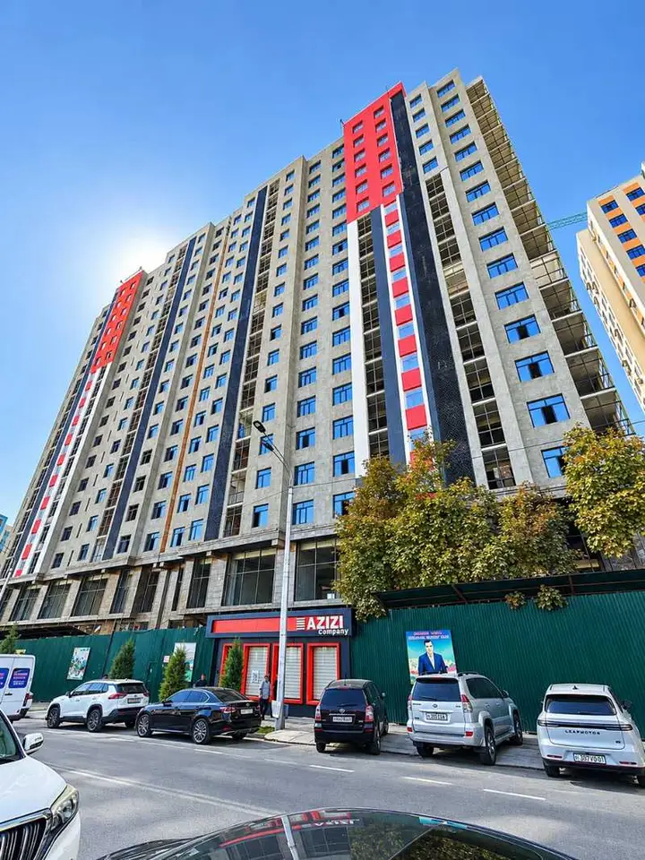 2-комн. квартира, 11 этаж, 55 м², Исмоили Сомони