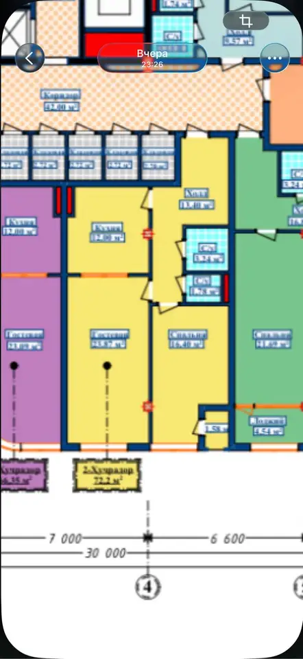 2-комн. квартира, 11 этаж, 72 м², Шохмансур