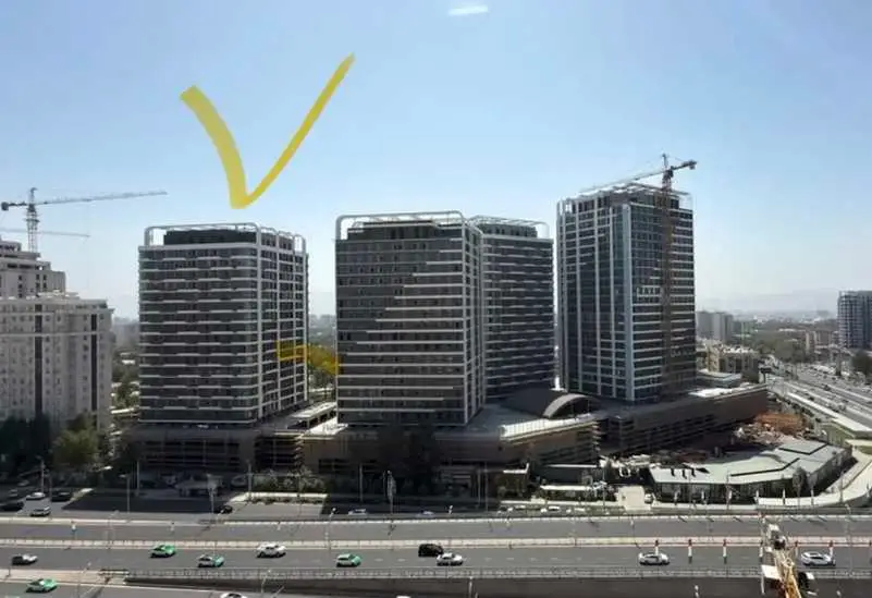 2-room apartment, floor 10, 91 m², Sino
