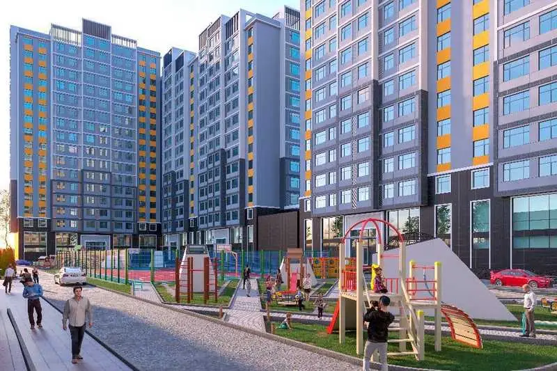2-комн. квартира, 11 этаж, 60 м², Исмоили Сомони