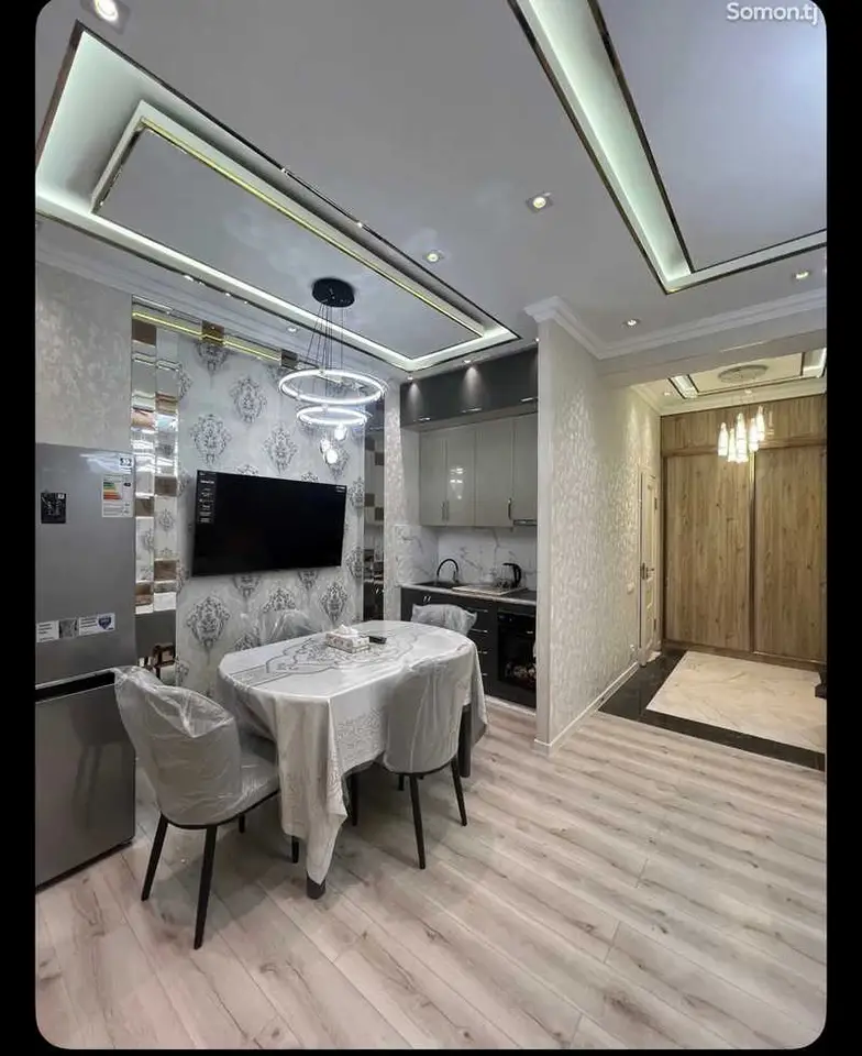 2-комн. квартира, 9 этаж, 70 м², Исмоили Сомони