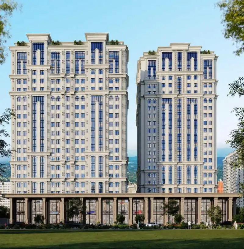3-комн. квартира, 14 этаж, 132 м², Исмоили Сомони