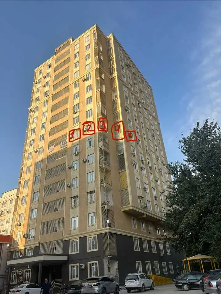 2-room apartment, floor 8, 74 m², Sino