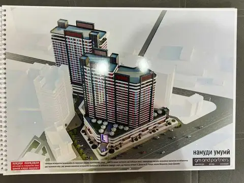 1-комн. квартира, 13 этаж, 70 м², Шохмансур