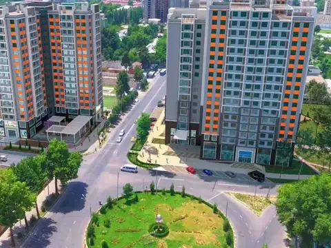2-комн. квартира, 11 этаж, 60 м², Исмоили Сомони