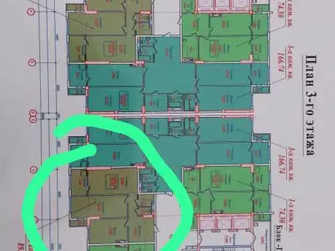 2-комн. квартира, 11 этаж, 86 м², Сино