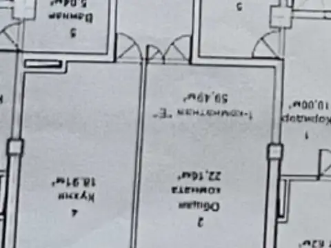 1-комн. квартира, 9 этаж, 60 м², Исмоили Сомони
