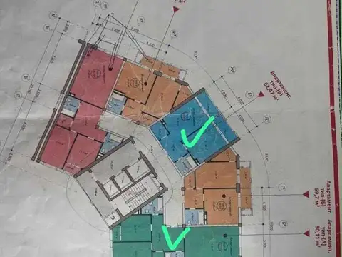 2-комн. квартира, 4 этаж, 62 м², Исмоили Сомони